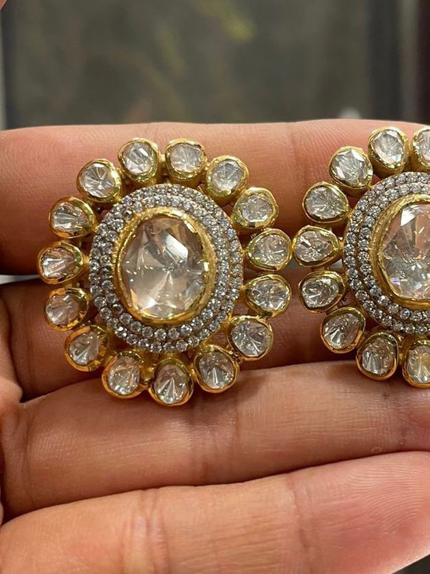 Antique Design Jhumka | Jhumki Style Silver Earring - Earrings, Jewellery -  FOLKWAYS